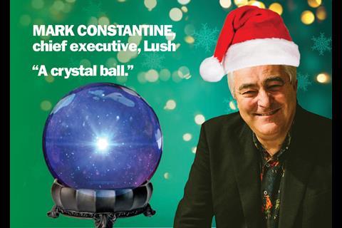Mark Constantine, chief executive, Lush